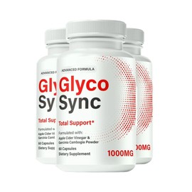 Glycosync 3-Pack Glyco Sync Capsules – GlycoSync Sugar Optimizer Pills - 180 Capsules