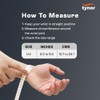 TYNOR Wrist Wraps for Weightlifting with Heavy Duty Thumb Loop
