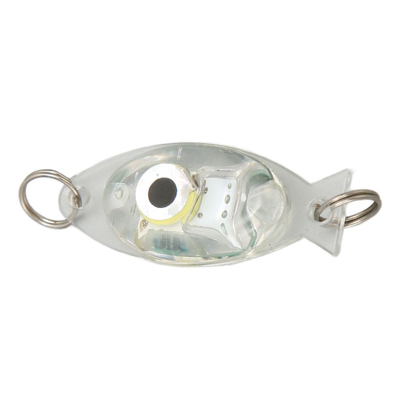 10Pcs LED Underwater Fishing Lure Light Eye Shape Deep Drop