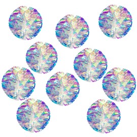 ZERONOWA Honeycomb Ball Glitter Hanging Ornament Event Decoration (3.9 inches (10 cm)