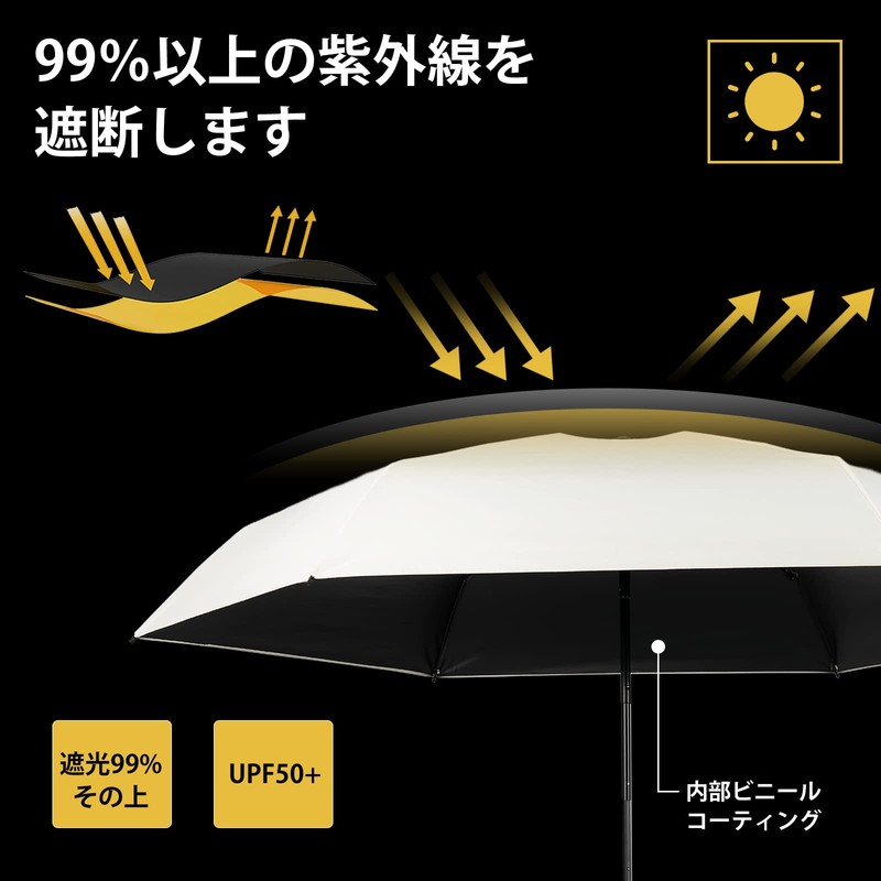Parasol, Lightweight, Folding Umbrella, Compact, Women's UV Protection, UPF50++ Portable,