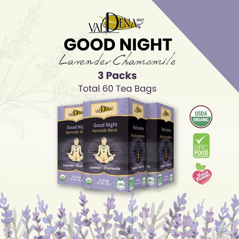 Valdena Bio Ayurvedic Tea (Lavender & Chamomile FBM)