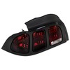 KUAFU Tail Light Pair Compatible with 1996-1998 Ford Mustang Replacement