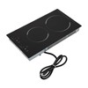 Electric Cooktop, 110V Countertop or Built-In Electric Stove Top 2