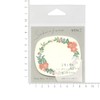 Tsukesen Paper Transparent Flower Pattern 19080006 Stylish Elegant Message