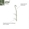 Zite Fishing Smoking Hooks Set - 12 Pieces V-Shaped Hooks
