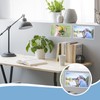 Outus 100 Pcs 4.1 x 2.5 Inch Clear Self Adhesive