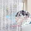 Tonnali Extra Wide Shower Curtain Liner 96 x 72 inch,