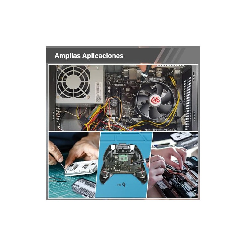 KIROGILY Juego de Desarmadores, Kit de Desarmadores para PC 154