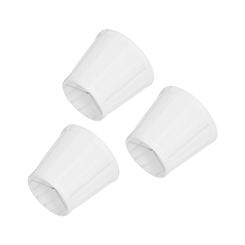 3PCS Cloth Lampshade E14 Clip On Fabric Lamp Cover for