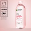 Garnier Skin Active Agua micelar desmaquillante con Agua de Rosas,