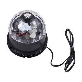 Mini Disco Light Colors Stage Light Disco Ball Lamp Sound Control Night Light Projector Projection and Colorful Rotating Lights Atmosphere Decorative Lamp Plug & Play for Ceiling Bedroom Car Party KTV Plug and Play