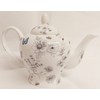 Fromeuropewithlove Secret Garden Teapot Fine Bone China 20oz Flowers Butterflies