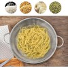 Set of 2 Kitchen Strainers with Handles, Pasta Sieve, Diameter