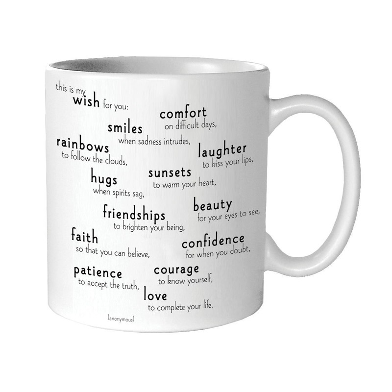 Quotable My Wish For You - Anonymous Mug - Quotes