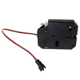 LUORNG Electromagnetic Control Cabinet Drawer Locker Lock Mini Bolt DC 12V 2A Small Electronic Solenoid Door Lock for Door/Cabinet/Drawer