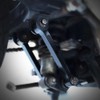 REARACE Motorcycle Lowering Link Kits Drop Links Suspension Accessories Black