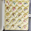 20 Bindi Box Long Multicolored Crystal Bindis Bridal face Jewels