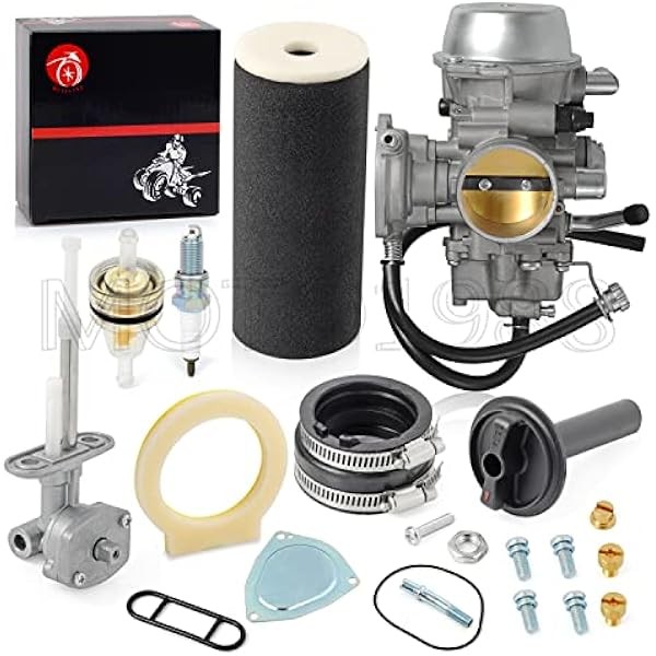 Carburetor Carb and Fuel Valve Petcock + Lever + Air