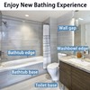 Caulk Tape Self Adhesive, 2 Rolls Waterproof Toilet Caulk Strip,