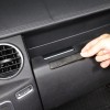 BEBECAR Wood Grain Glove Box Switch Button Trim Cover Fits