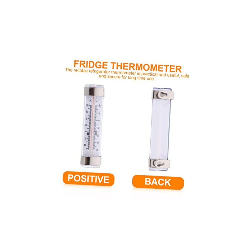 6piezas Termómetro Digital Para Refrigerador Medidor De Temperatura Alta Precisión