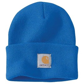 Carhartt Men's Knit Cuffed Beanie (Closeout), Blue Glow
