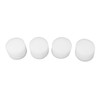 100PCS Net Cups with 100PCS Sponges Plastic Breathable Bottomless Garden