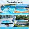 Consciot Pool Vacuum for Above Ground Pool & Inground Pool,