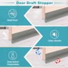 uxcell 2Pcs 37" Door Draft Stopper, Under Door Draft Blocker,