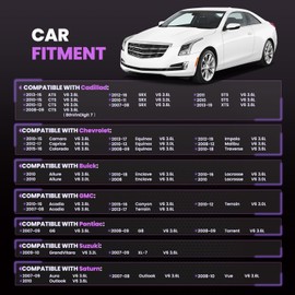UF569 Ignition Coil Pack Set of 6 and 41-109 Iridium Spark Plugs Fit for V6 3.0L 3.6L Chevy Equinox 2008-2017, Impala 2010-2019, Traverse 2010-2018, Lacrosse 2010-2016, Enclave 2010-2018,Replace