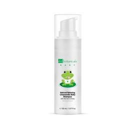 Dr Botanicals Natural Relaxing Chamomile Baby Shampoo with Aloe Vera and Barley| | 97.01% Natural, 100% Vegan & Dermatologically Tested |150ml, White