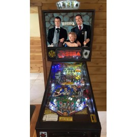 SEGA MAVERICK Pinball Machine Translite - Awesome ALTERNATE TRANSLITE HD