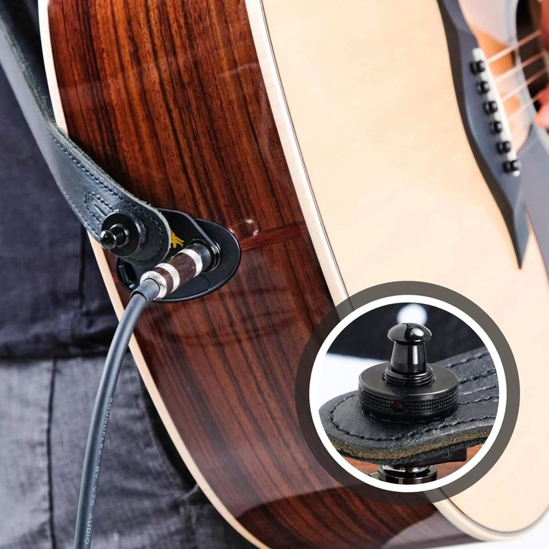 ChasCoCo Guitar Strap Pin Guitar Strap Lock Pin Locking Pin