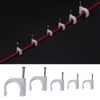310Pcs Cable Clip High Quality Round White Wire Wall Holder