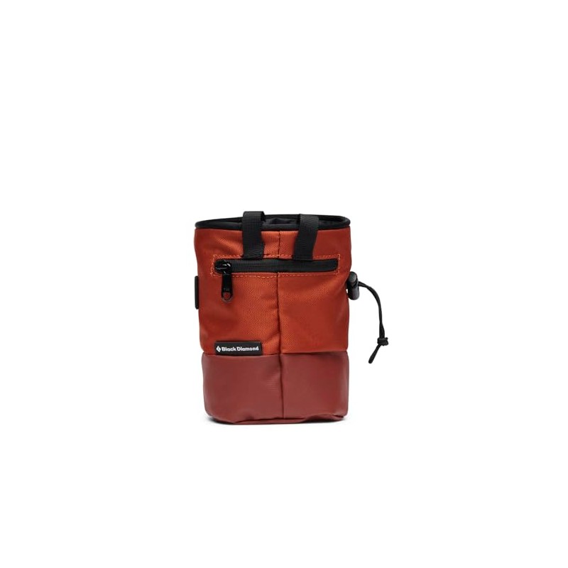 Black Diamond Mojo Zip Chalk Bag, Colour: Burnt Sienna, Size: