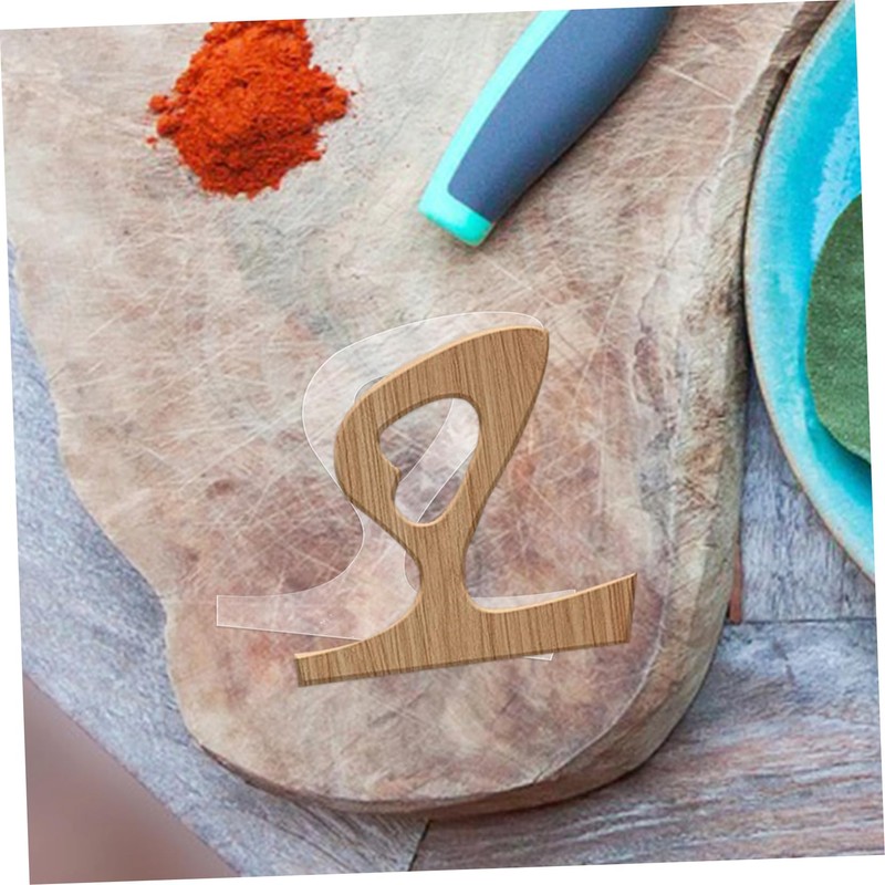 Operitacx Acrylic Charcuterie Board Handle Template Durable Cutting Board Tracing
