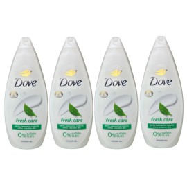 Dove 4 Pack Dove Shower Gel Fresh Care 720ml/ 24.3 FL OZ