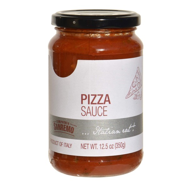 Compagnia Sanremo, Pizza Sauce, 12.5 oz, (Pack of 2)