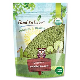 Organic Kale Powder, 8 Ounces — Non-GMO, Made from Raw Dried Whole Leaves, Vegan, Bulk, Great for Baking, Juices, Smoothies, Shakes, Теа, and Instant Breakfast Drinks