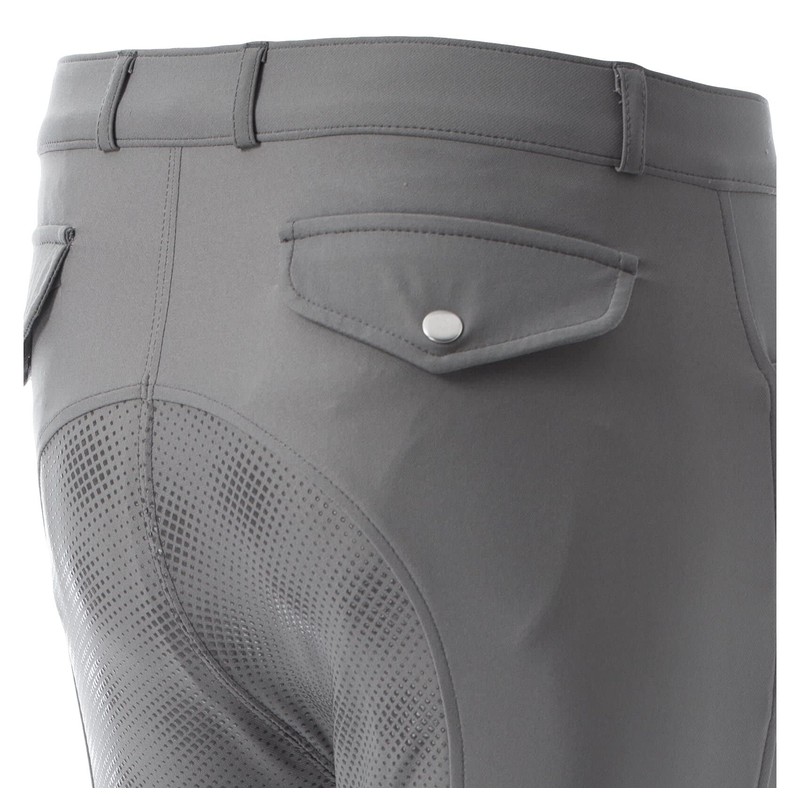 Equinavia Erik Mens Full Seat Breeches - Steel Grey -