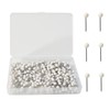 HXMJIED 300 Pcs Round Head Tacks, 1/8 Inch Map Push