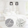 Erwin Müller Wertingen Luxury Seersucker Bed Linen, White, Size 135