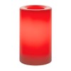 Sterno Home CGT20305RA Indoor/Outdoor Plastic Pillar Candle with 5-Hour Timer,