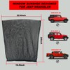 Window Shade for Jeep Wrangler,Window Screen Curtains for Jeep Wrangler