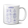 Starship Blueprint 11oz Mug