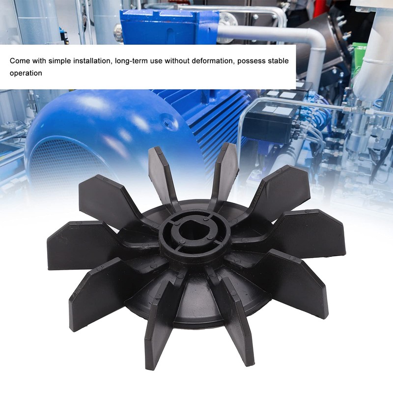 Fan Blades Replacement, 14mm Shaft 135mm Outer Diameter, Central Pneumatic