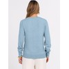 ANRABESS Womens Long Sleeve V Neck Sweaters 2025 Fall Casual