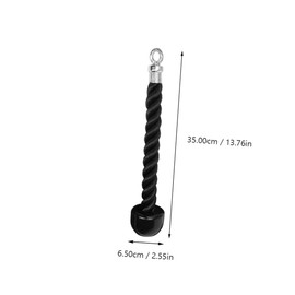 Totority 2 Pcs Heavy Duty Tricep Rope Attachment for Cable Machine Durable Pull Down Cord for Bodybuilding and Fitness Training Ergonomic Design for Strength Exercises