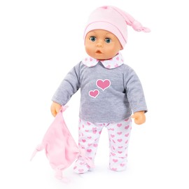 Bayer Design 84619AH Doll Clothes, Doll Outfit 40-46 cm, Doll Sleeping Bag, Multi-Piece Doll Clothing, Doll Accessories